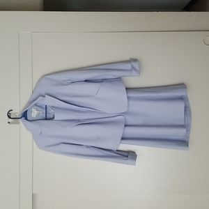 Women's Casual Corner 2 peice dress suit, size 8 baby blue